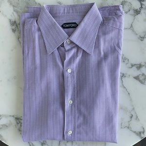 Tom Ford - Purple and White Shirt